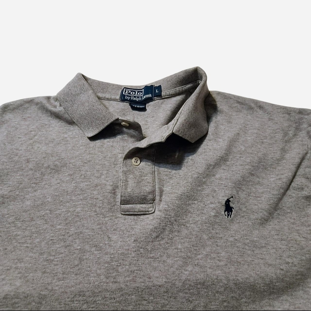 Polo by Ralph Lauren Heather Gray Men's Polo Shirt